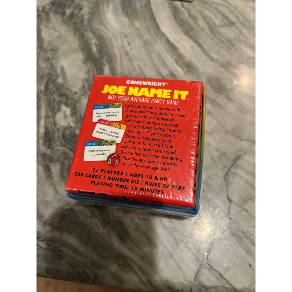 Game Joe name it! NEW